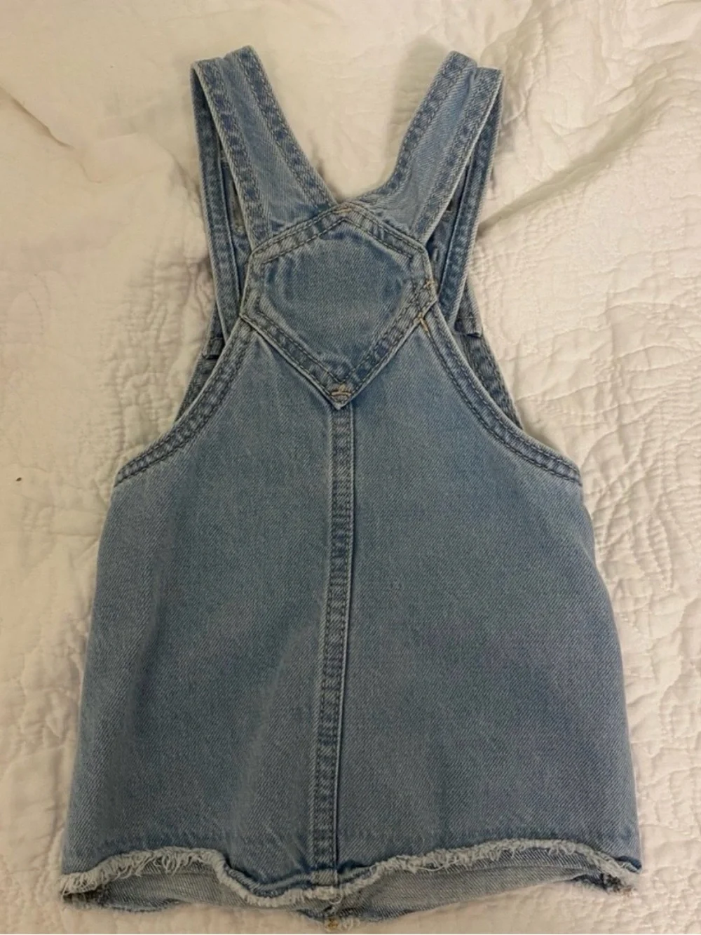 Baby Denim Overall Dress